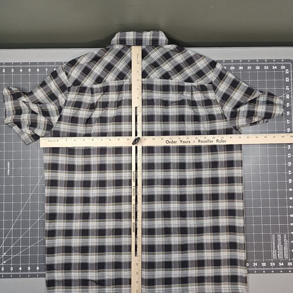 511 Tactical Shirt Medium Plaid Covert Snap Button Concealed Carry Leo Detective - Picture 7 of 9